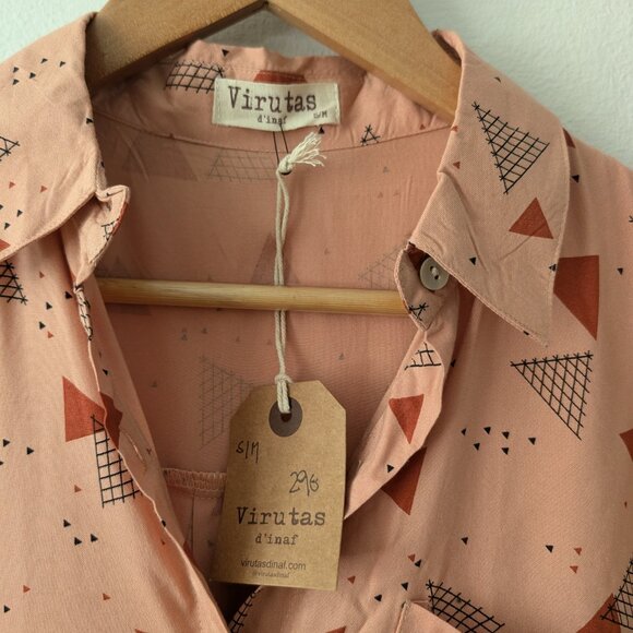 Virutas Spanish Designer Blouse NWT - Picture 2 of 4